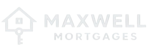 Maxwell Mortgages White Logo